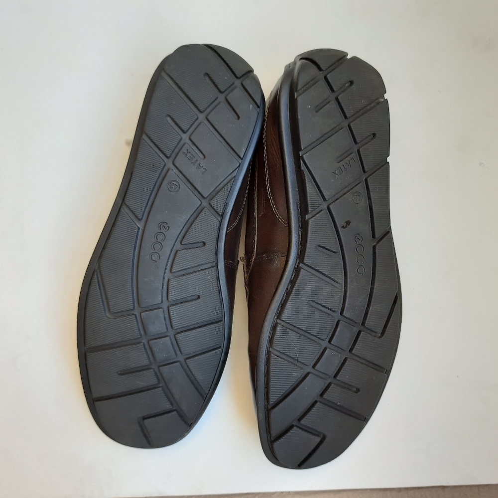Ecco loafers Brown Leather 9m new without box - Picture 3 of 8